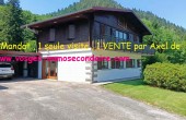 622, Typique Chalet Madrier sur grand terrain 
